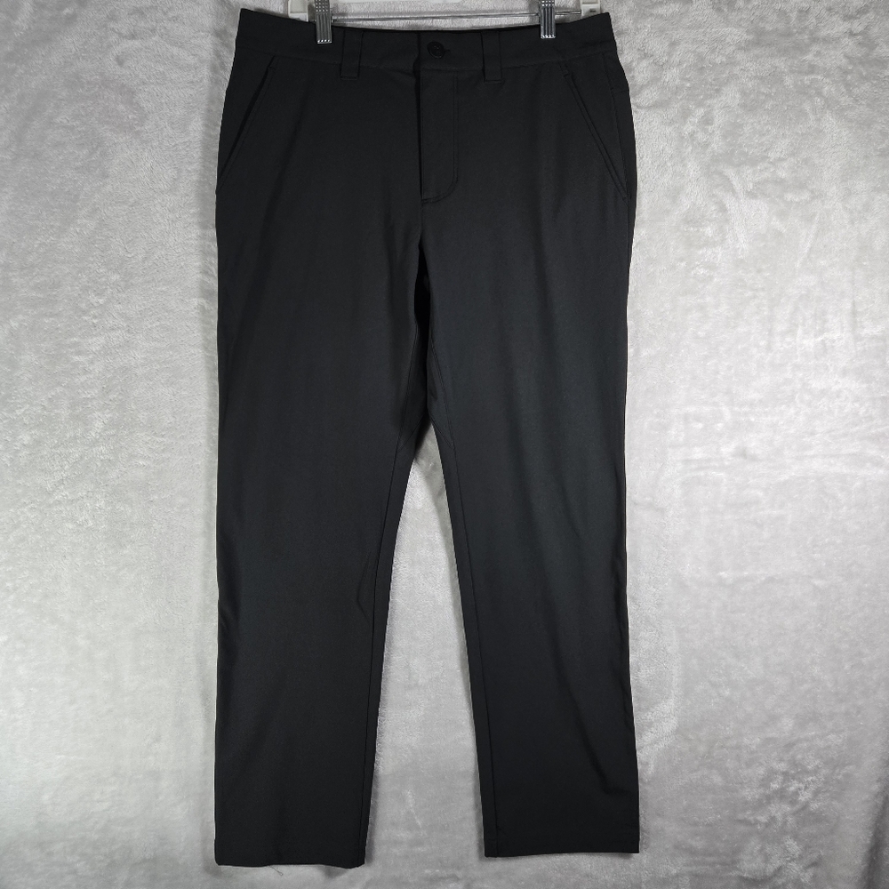 Bad Birdie Golf Pants Men Size 32x30 Black Golf Performance Pants Polyester